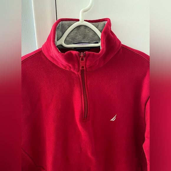 Vintage Nautica 1/4 zip sweatshirt Size M - Picture 2 of 6